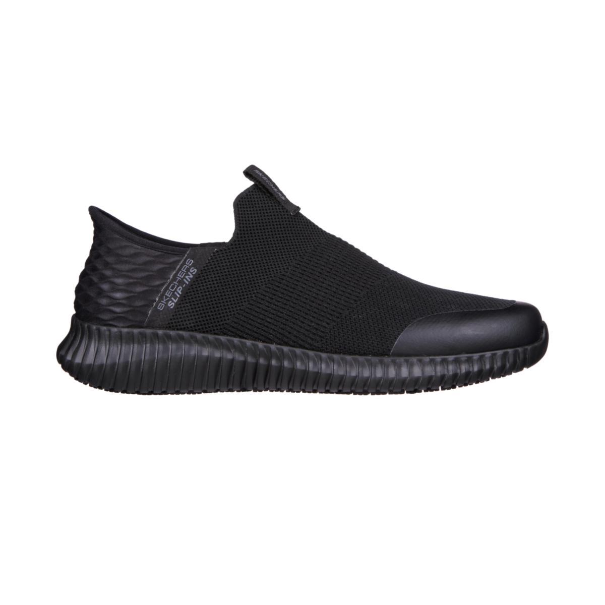Yrkessko Skechers Cessnock Gwynedd Dam - YRKESSKO SKECHERS CESSNOCK DAM GWYNEDD SLIP IN SVART STL 36