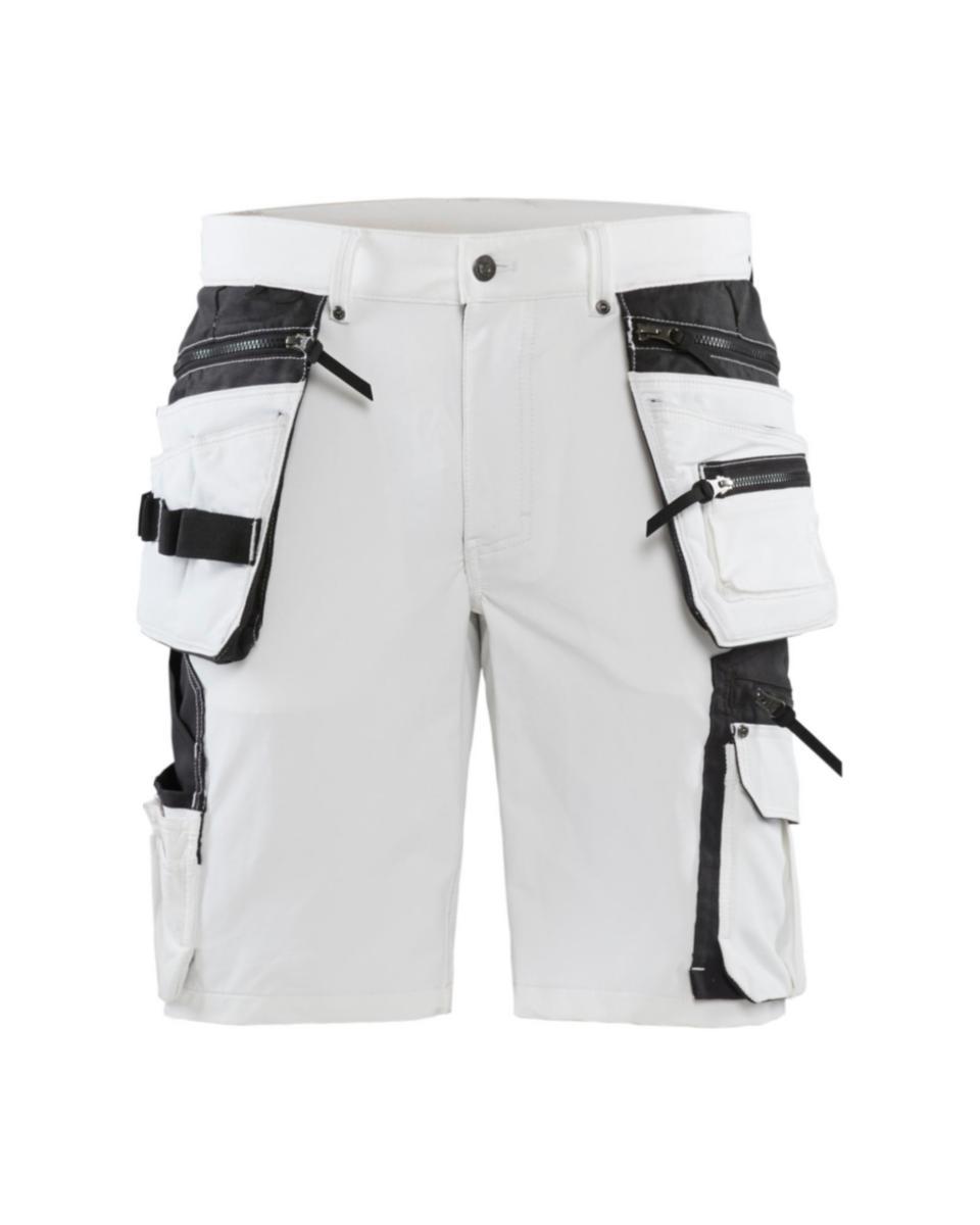 Målarshorts Blåkläder 1088-1645 - MÅLARSHORTS BLK 1088-1645 VIT MÖRKGRÅ C54