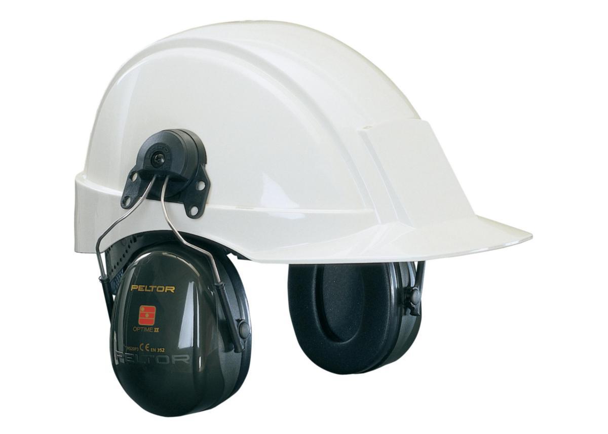 Hörselkåpa 3M Peltor Optime II - HÖRSELKÅPA PELTOR OPTIME IIP3E GRÖN HJÄLMMONTAGE