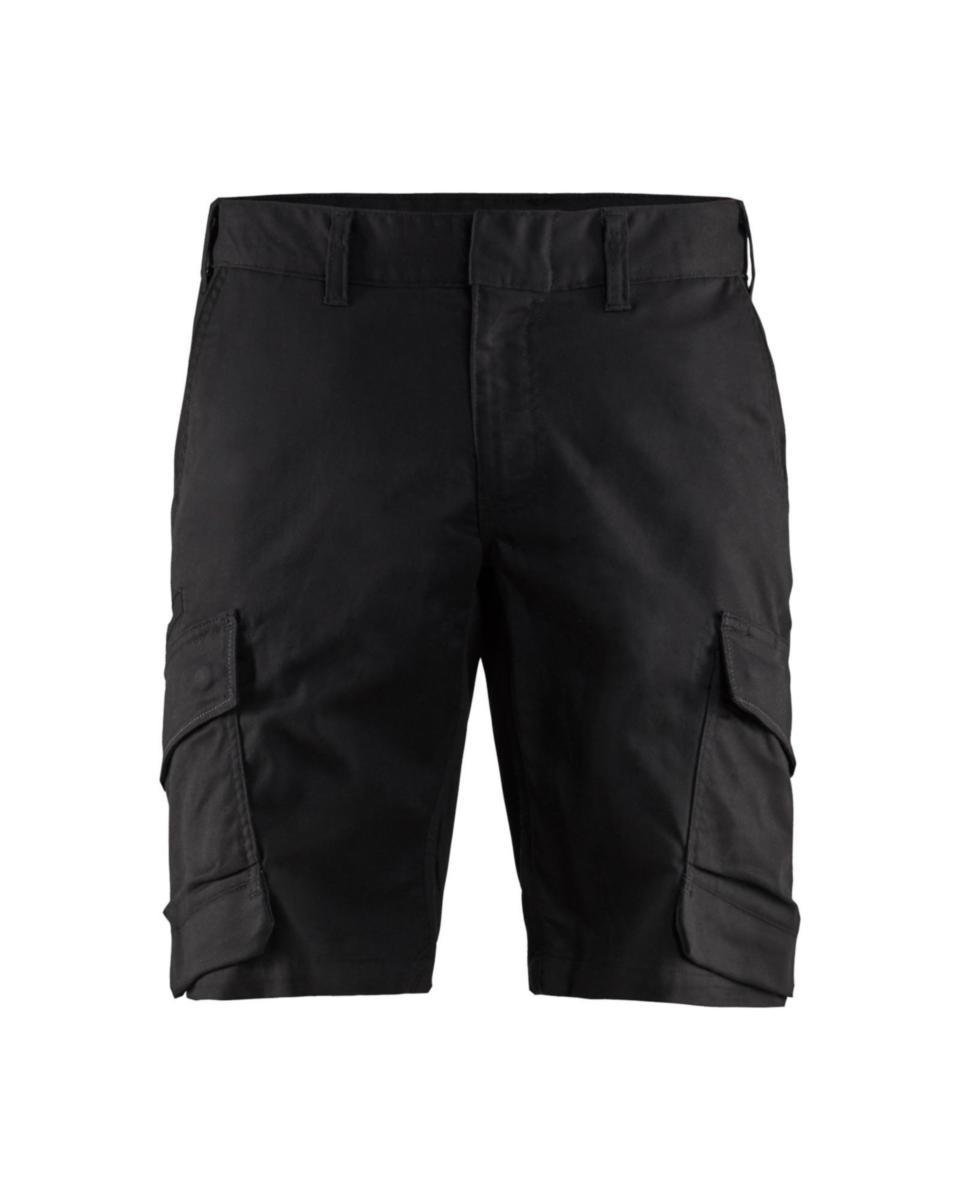 Midjebyxa Blåkläder 1446-1832 - SHORTS BLK 1446-1832 STRETCH SVART STL C50