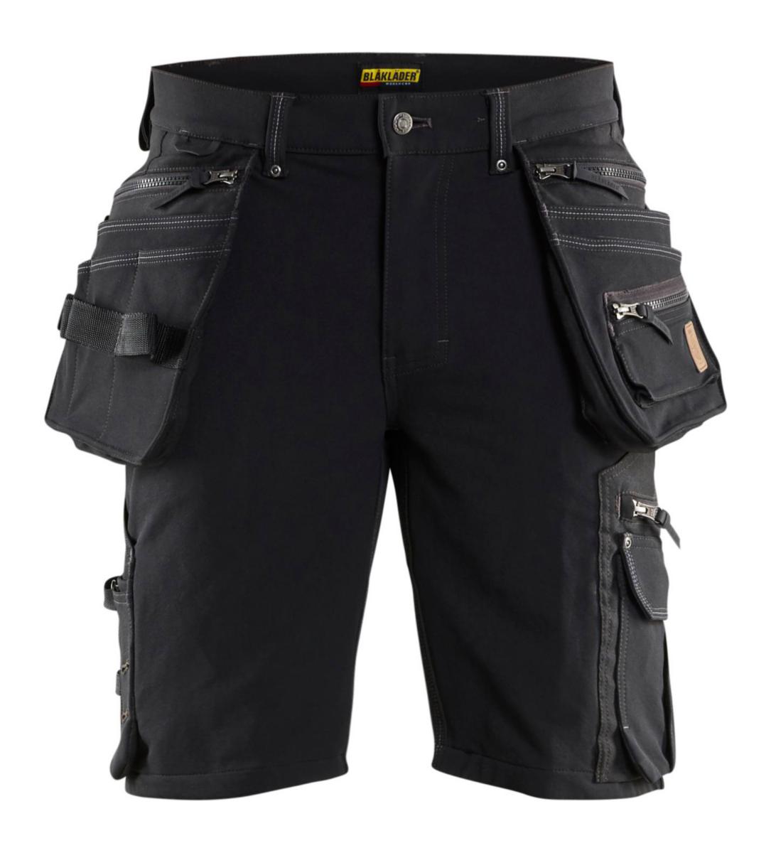 Hantverksshorts Blåkläder 1988-1644 X1900 - HANTVERKSSHORTS BLK 1988-1644 X1900 SVART C48