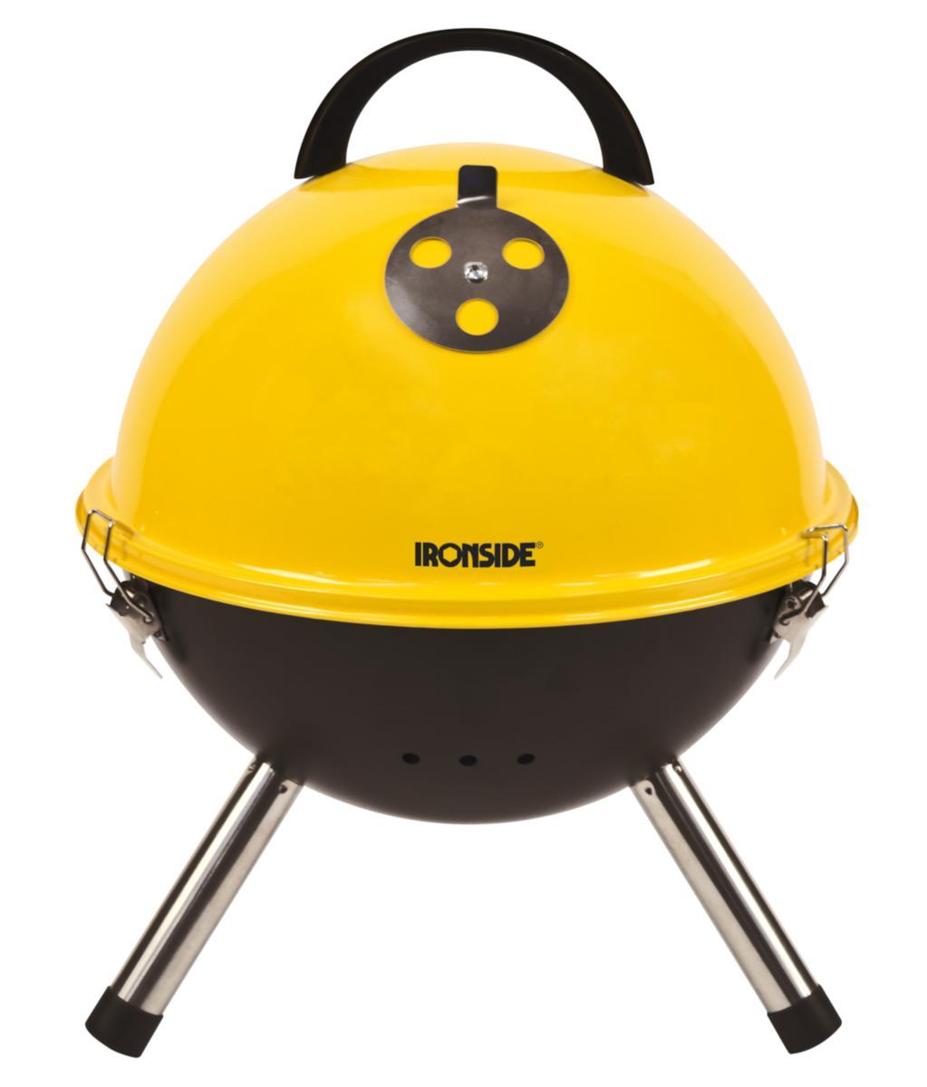 Minigrill Ironside - MINIGRILL IRONSIDE GUL SVART HÖJD 42CM