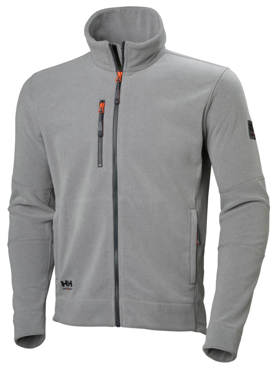 Fleecejacka Helly Hansen Kensington 72158 - FLEECEJACKA HH 72158-930 GRÅ POLARTEC KENSINGTON 3XL