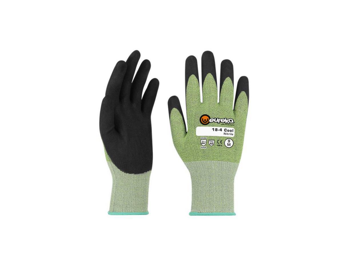 Skärskyddshandske Eureka 18-4 Cool Nitril - HANDSKE EUREKA 18-4 COOL NITRIL CUT E STL 10