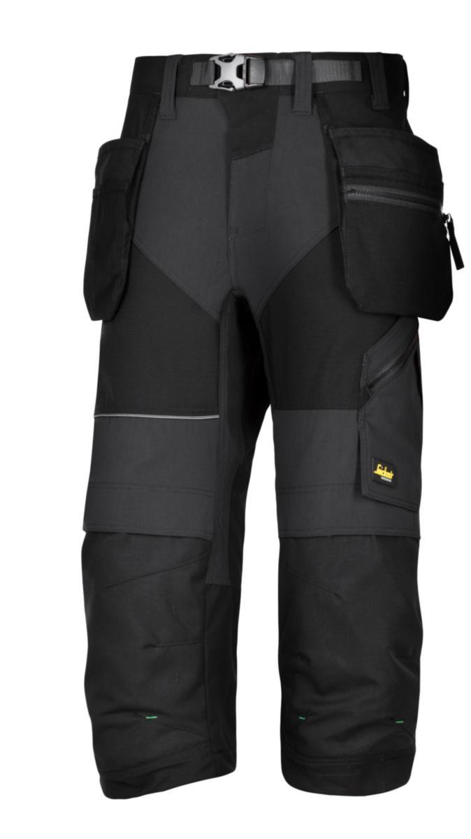 Piratbyxa Snickers 6905 FlexiWork - PIRATBYXA SNICKERS 6905 SVART STRETCH FW HF STL 52