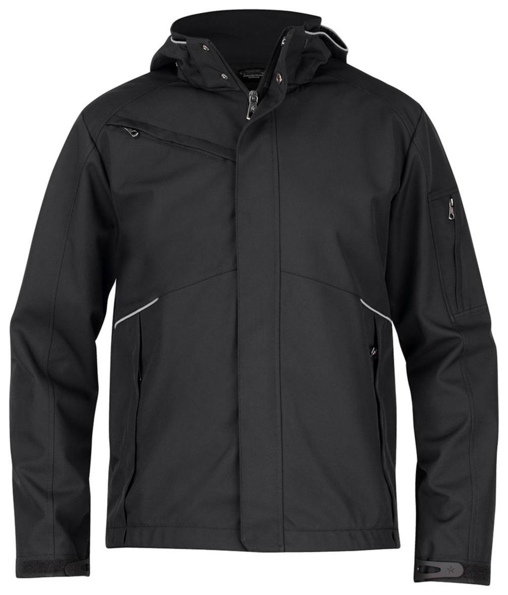 Softshelljacka Texstar FJ80 - SOFTSHELL JACKA FJ80 SVART 7XL