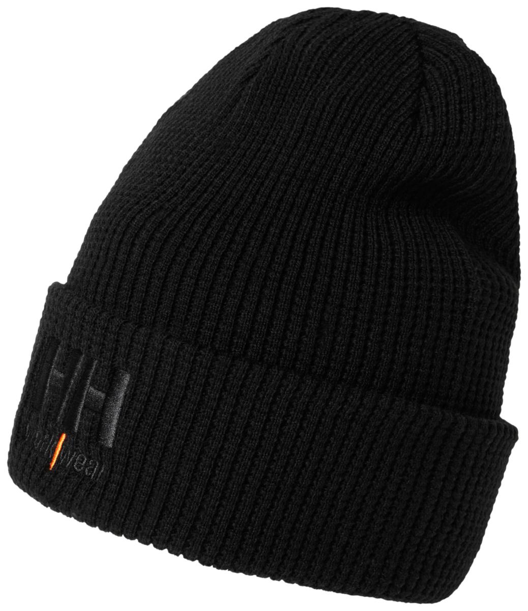 Mössa Helly Hansen Oxford 79882 - MÖSSA HH 79882-991 SVART CLASSIC LOGO CUFF BEANIE