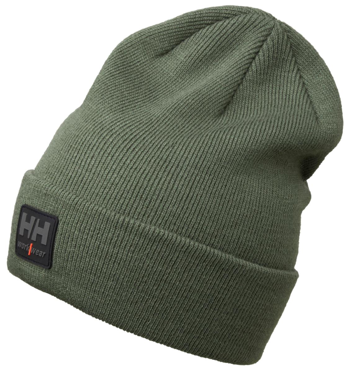 Mössa Helly Hansen Kensington 79811 - MÖSSA HH 79811-481 MILITÄRGRÖN CLASSIC CUFF BEANIE