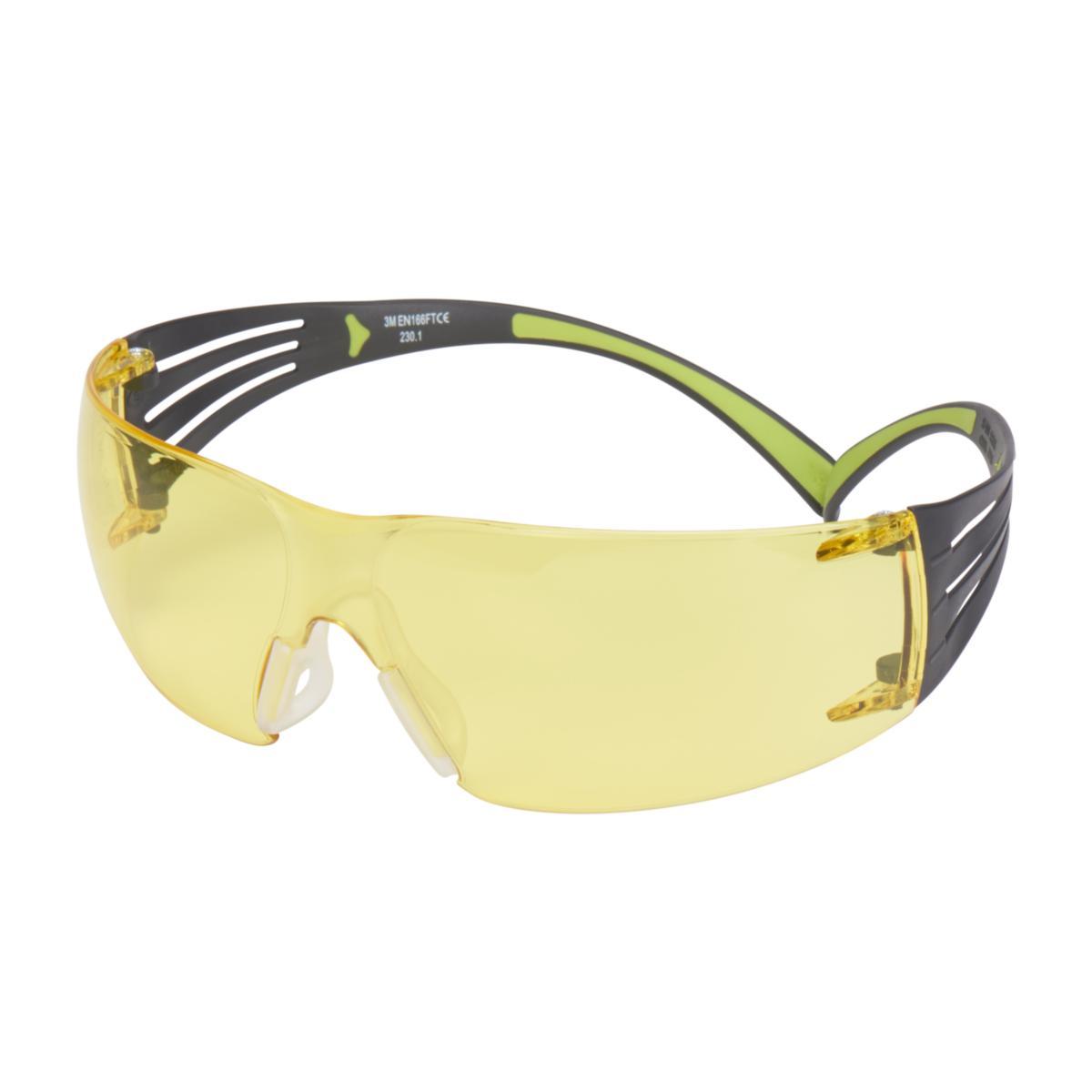 Skyddsglasögon 3M SecureFit 400 - GLASÖGON 3M SF403AF SECUREFIT PC GUL AS/AFL