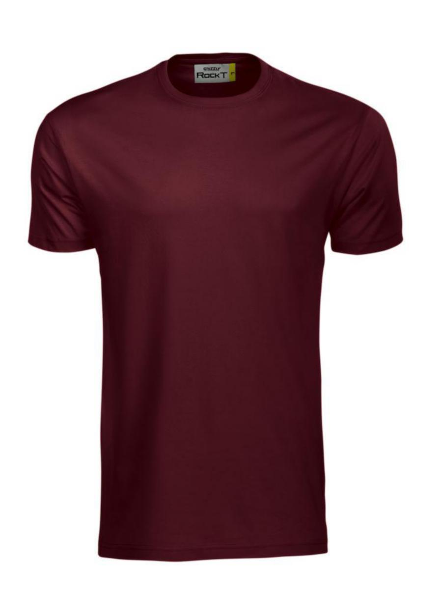 T-shirt Textil Rock Graphix 150374 - T-SHIRT ROCK BURGUNDY XL