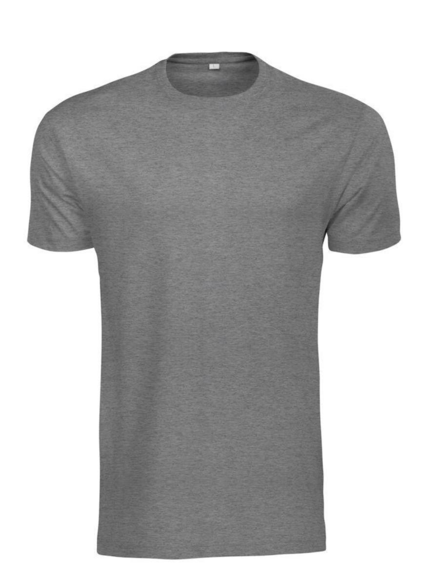T-shirt Textil Rock Graphix 150374 - T-SHIRT ROCK MÖRKGRÅ MELANGE S