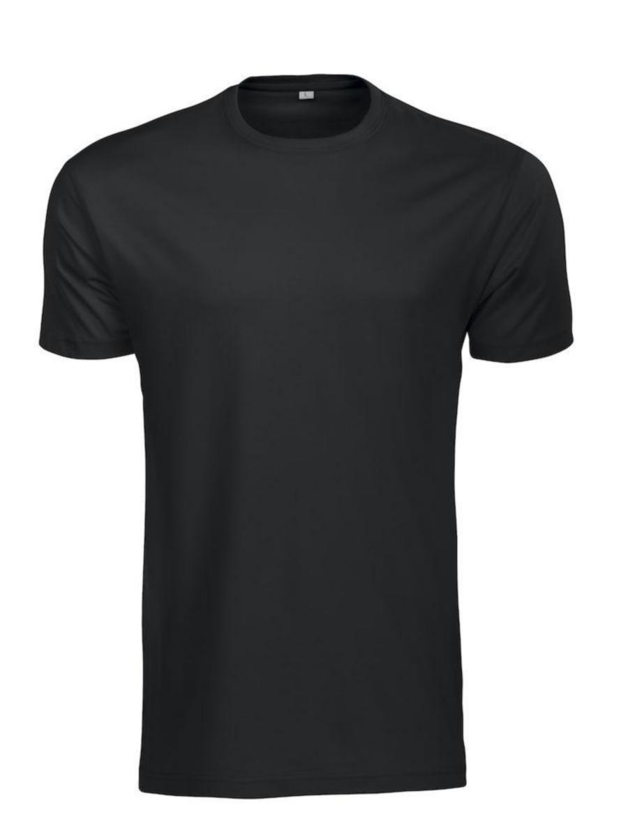 T-shirt Textil Rock Graphix 150374 - T-SHIRT ROCK SVART L
