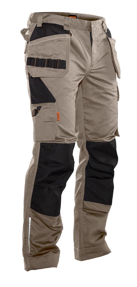 Midjebyxa Jobman 2322 - MIDJEBYXA JOBMAN 2322 HANTVERK KHAKI/SVART STL C48
