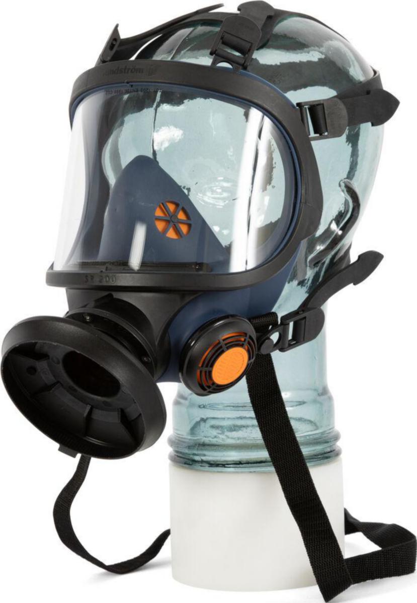 Helmask SR 200 Sundström glas - HELMASK SUNDSTRÖM SR 200 GLAS BANDSTÄLL I GUMMI H01-1312GI