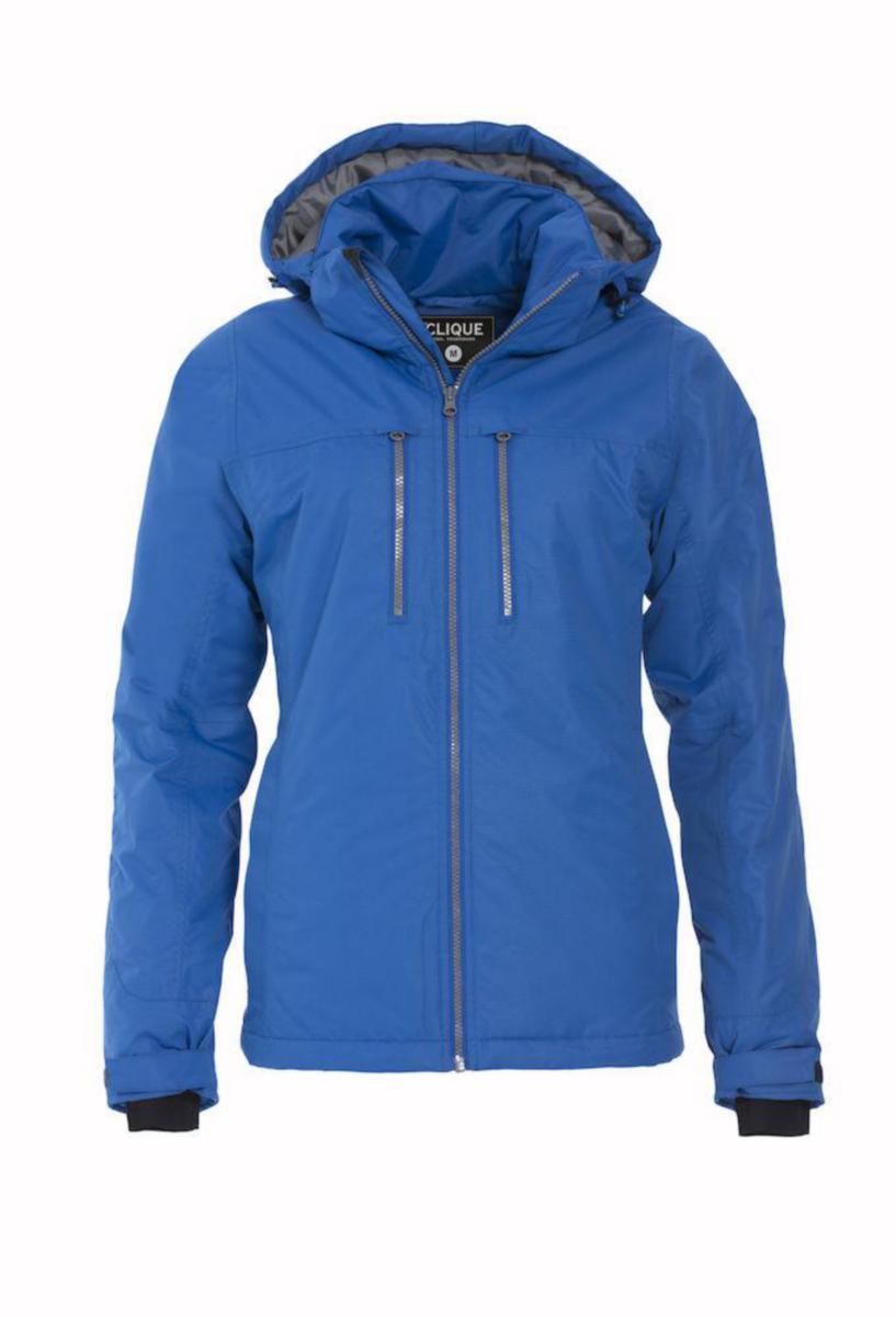 Vinterjacka Clique® Kingsland Dam - KINGSLAKE JACKA DAM ROYALBLÅ L Foret PU Poly. Vind/vannav.