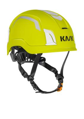 SKYDDSHJÄLM KASK ZENITH X HI VIZ GUL FLOURICERAD OVENT