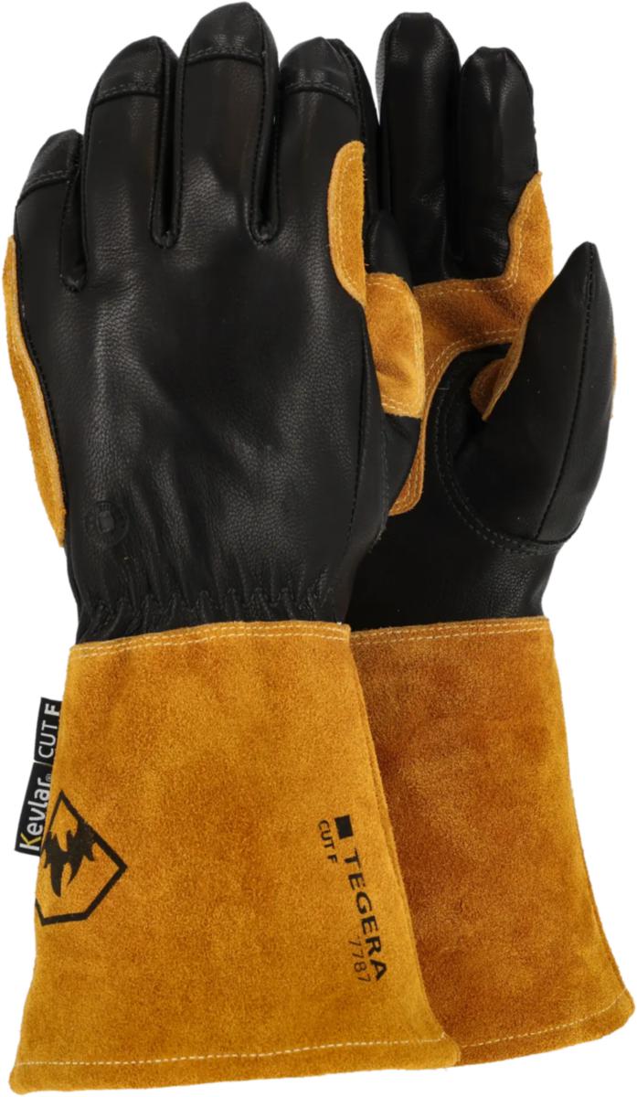 Svetshandske Tegera 7787 - SVETSHANDSKE TEGERA 7787 GET/ SPALT KRAGE SKÄRSKYDD F STL 7