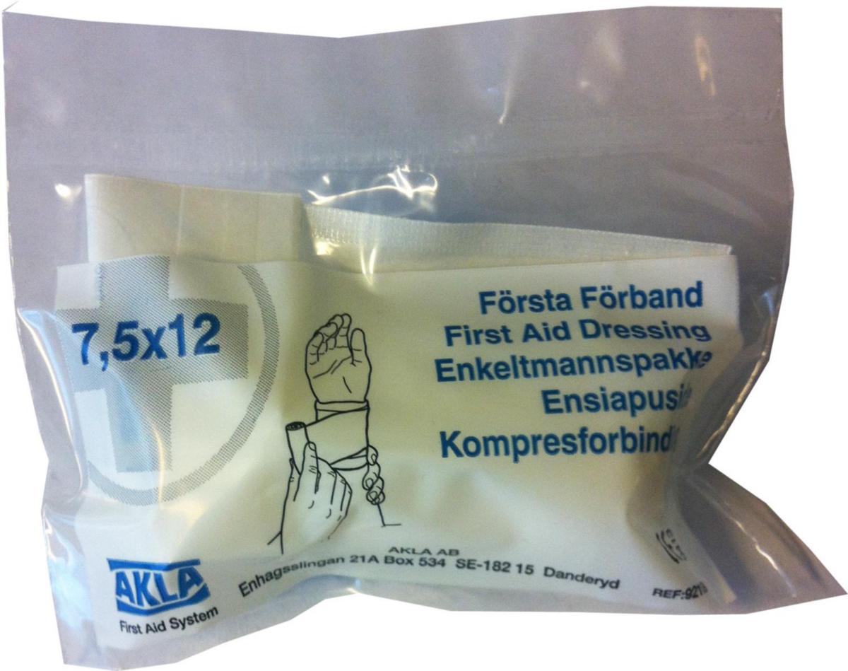 Första förband Akla 92109 - FÖRSTA FÖRBAND AKLA 92109 LITET 7.5X12CM