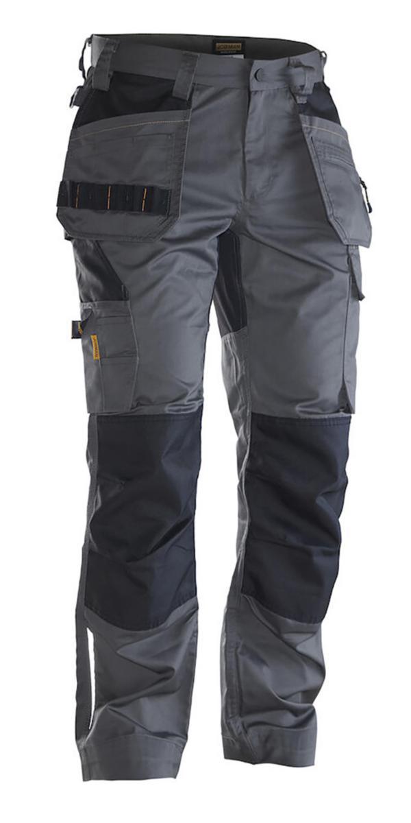 Midjebyxa Jobman 2326 stretch - MIDJEBYXA JOBMAN 2326 STRETCH MÖRKGRÅ/SVART STL C54