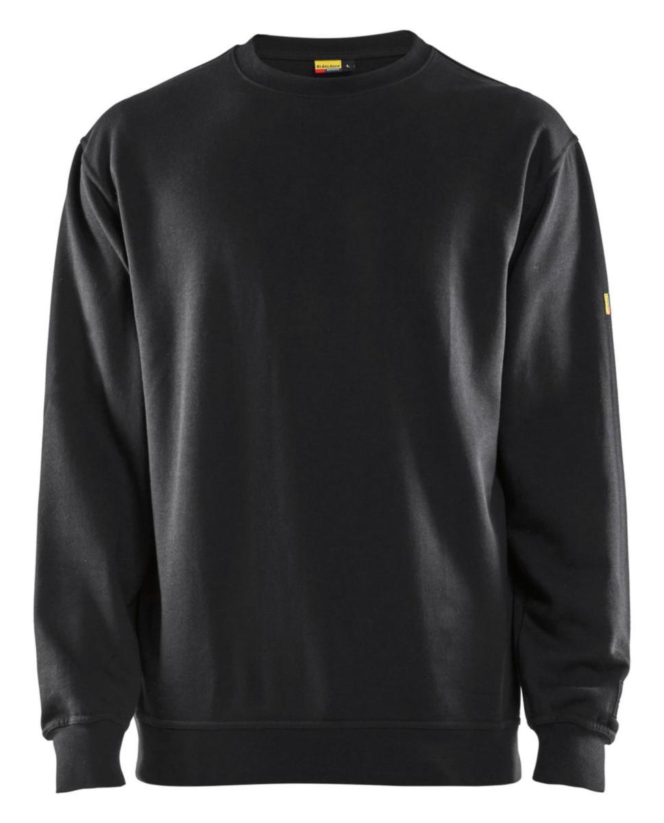 Sweatshirt Blåkläder 3074-1762 - SWEATSHIRT BLK 3074-1762 FLAM SVART L