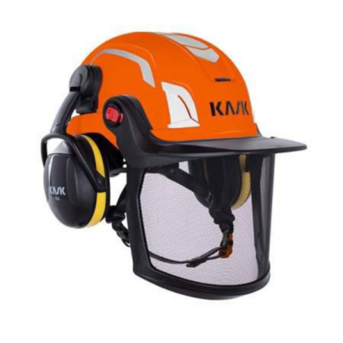 Skogshjälmpaket Kask Zenith X - SKYDDSHJÄLM KASK ZENITH X COMBO ORANGE OVENT