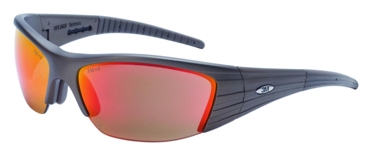 Skyddsglasögon 3M Fuel X2 - SKYDDSGLASÖGON 3M FUEL X2 RÖD SPEGELLINS REPTÅLIG