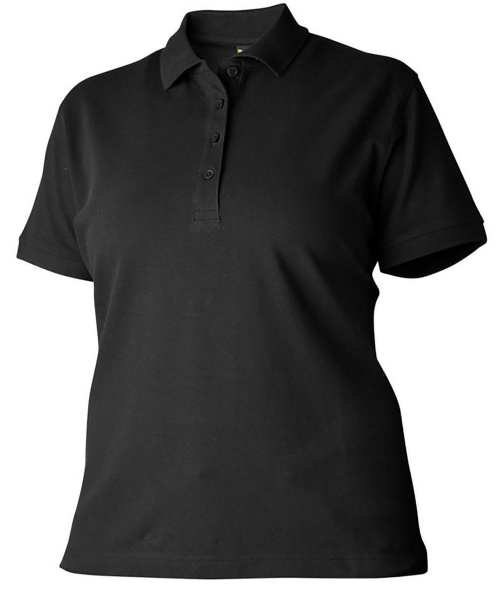 Pikétröja Top Swede 189 - PIKÉTRÖJA TOPSWEDE 189118 DAM SVART XS
