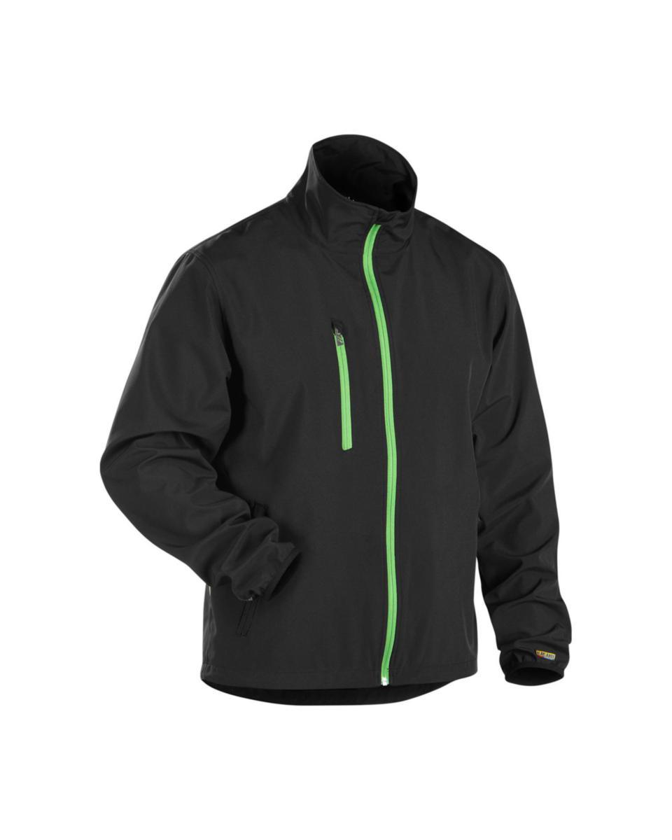 Softshelljacka Blåkläder 4952-2518 - SOFTSHELLJACKA BLK 4952-2518SG SVART/GRÖN STL 3XL