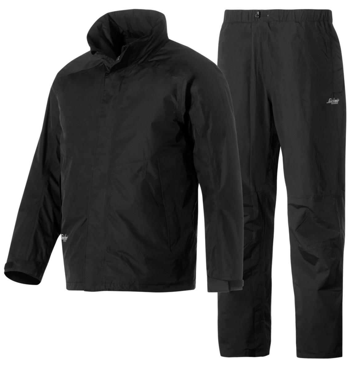 Regnställ Snickers 8378 - REGNSTÄLL SNICKERS 8378 SVART STL XL