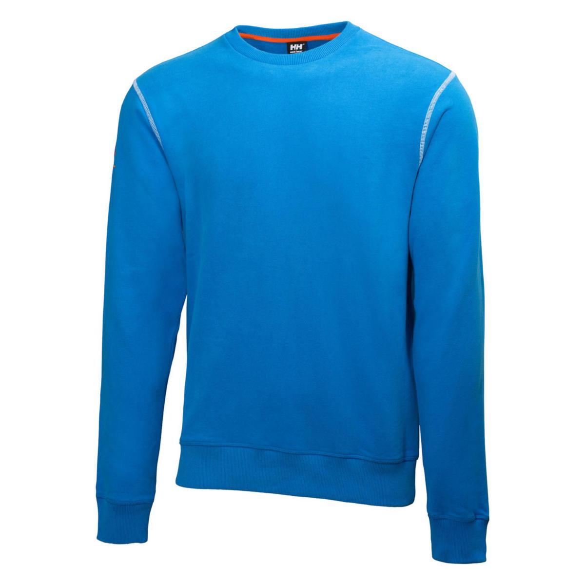 Tröja Helly Hansen Oxford 79026 - SWEATSHIRT HH 79026-530 BLÅ STL 3XL