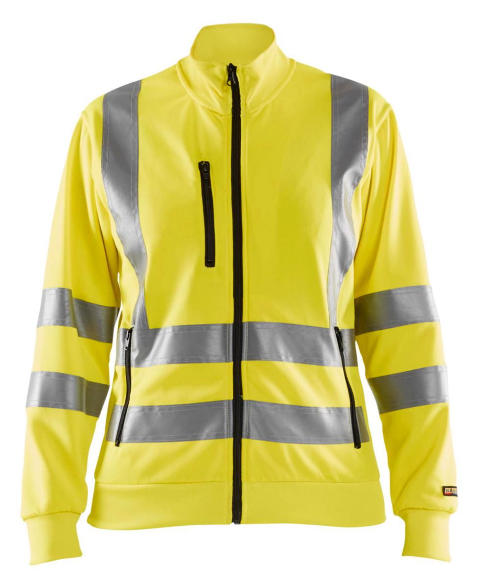 Sweatshirtjacka Blåkläder 3308-1974 dam - SWEATSHIRT BLK 3308-1974 GUL VARSEL KL3 DAM STL M