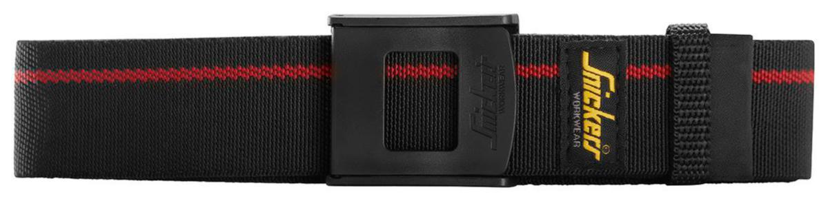 Bälte Snickers 9161 PW Flam - BÄLTE SNICKERS 9161 FLAM SVART PW STL 90 CM