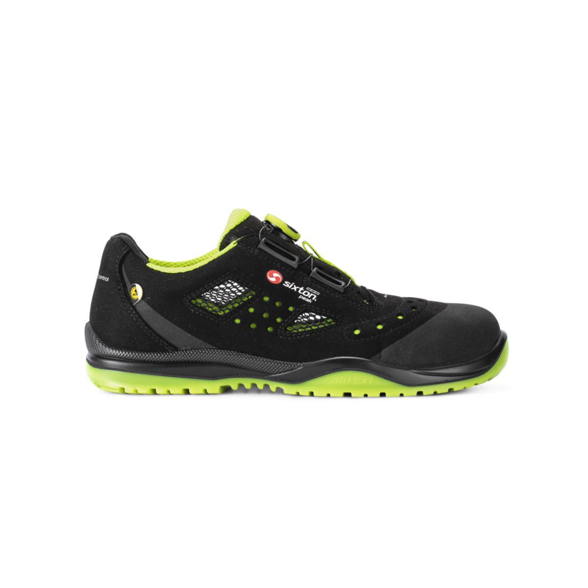 Skyddssko Sixton Meneito BOA - SKYDDSSKO SIXTON MENEITO SVART BOA S1P STL 44