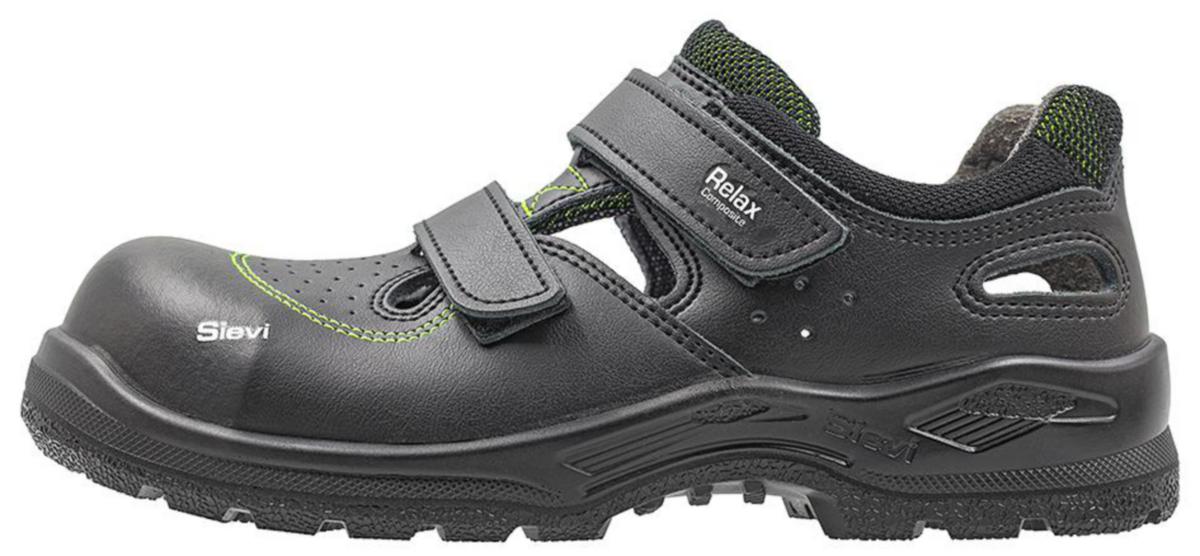 Skyddssandal Sievi 52236 Relax - SKYDDSSANDAL SIEVI 52236 RELAX CT XL ESD S1PL SVART STL 45