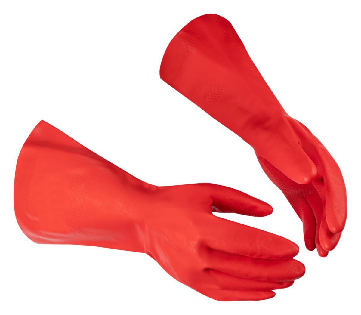 Kemskyddshandske Guide 4042 - HANDSKE GUIDE 4042 NITRIL KEM ANTISTAT SILIKONFRI STL 10