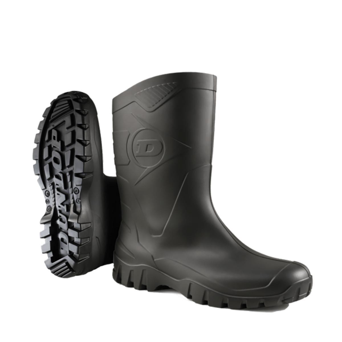 Yrkesstövel Dunlop K500011 DEE - YRKESSTÖVEL DUNLOP K500011 DEE PVC HALV HÖG SVART STL 40
