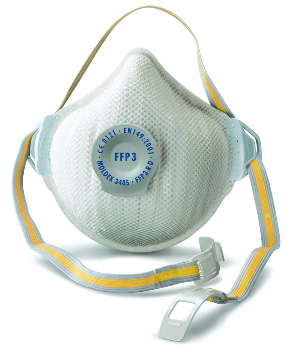 Filtrerande halvmask Moldex Air P3 - FILTRERANDE HALVMASK MOLDEX 3405-12 FFP3DR VENTIL BLISTER