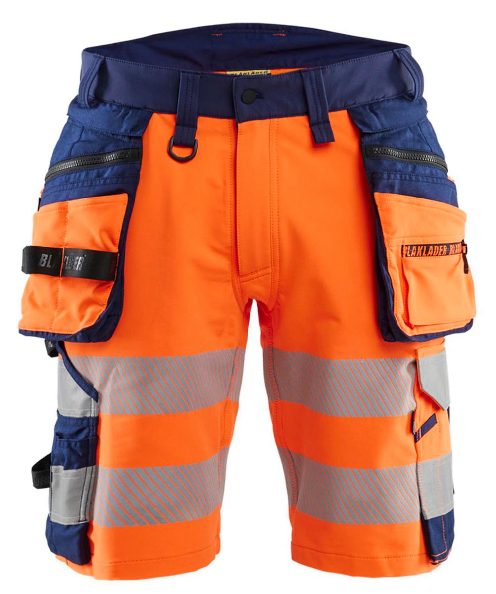 Shorts Blåkläder 1120-1648 Stretch - SHORTS BLK 1120-1648 ORANGE /MARIN VARSEL KL1 STL C54