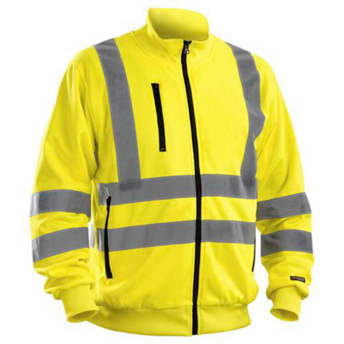 Sweatshirt Blåkläder 3358-1974 - SWEATSHIRT BLK 3358-1974 GUL VARSEL KL 3 STL M