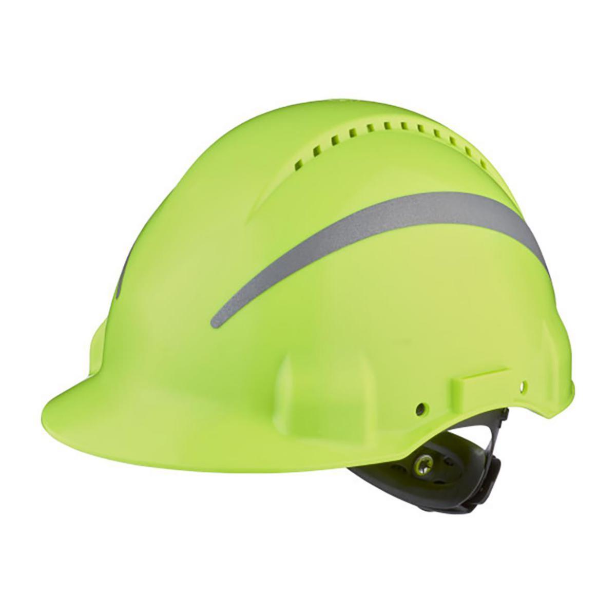 Skyddshjälm 3M G3000NUV-R - SKYDDSHJÄLM 3M G3000NUV-R-GB HI-VIZ