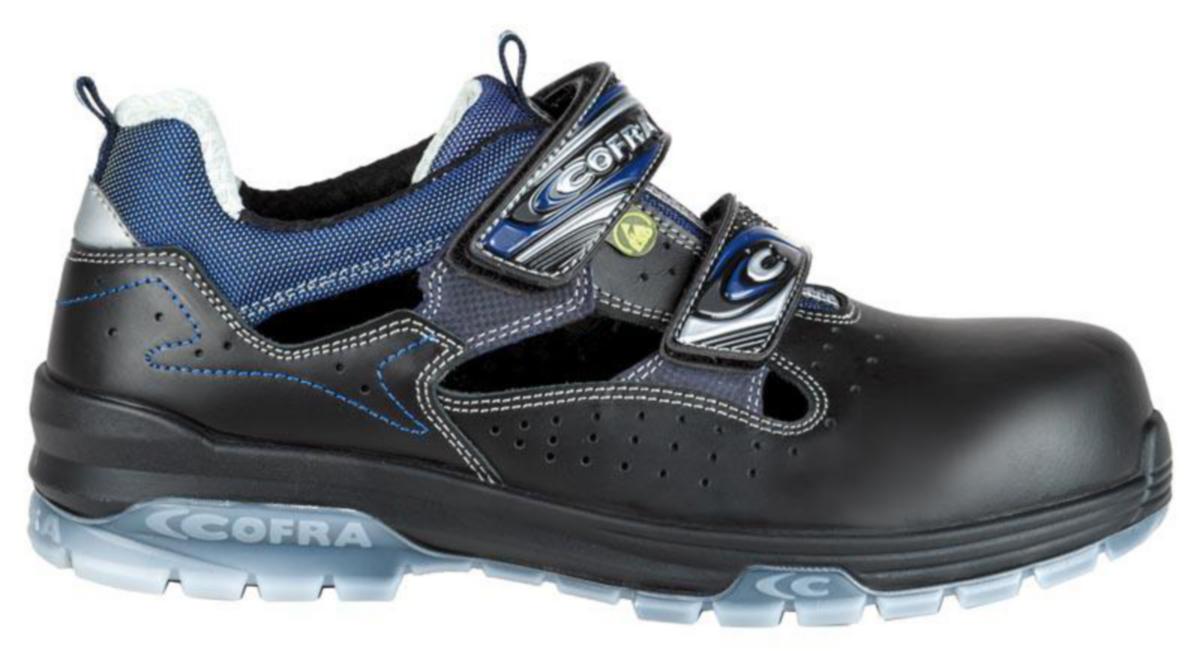 Skyddssandal Cofra Jungle - SKYDDSSANDAL COFRA JUNGLE ESD S1PS SR SVART STL 36