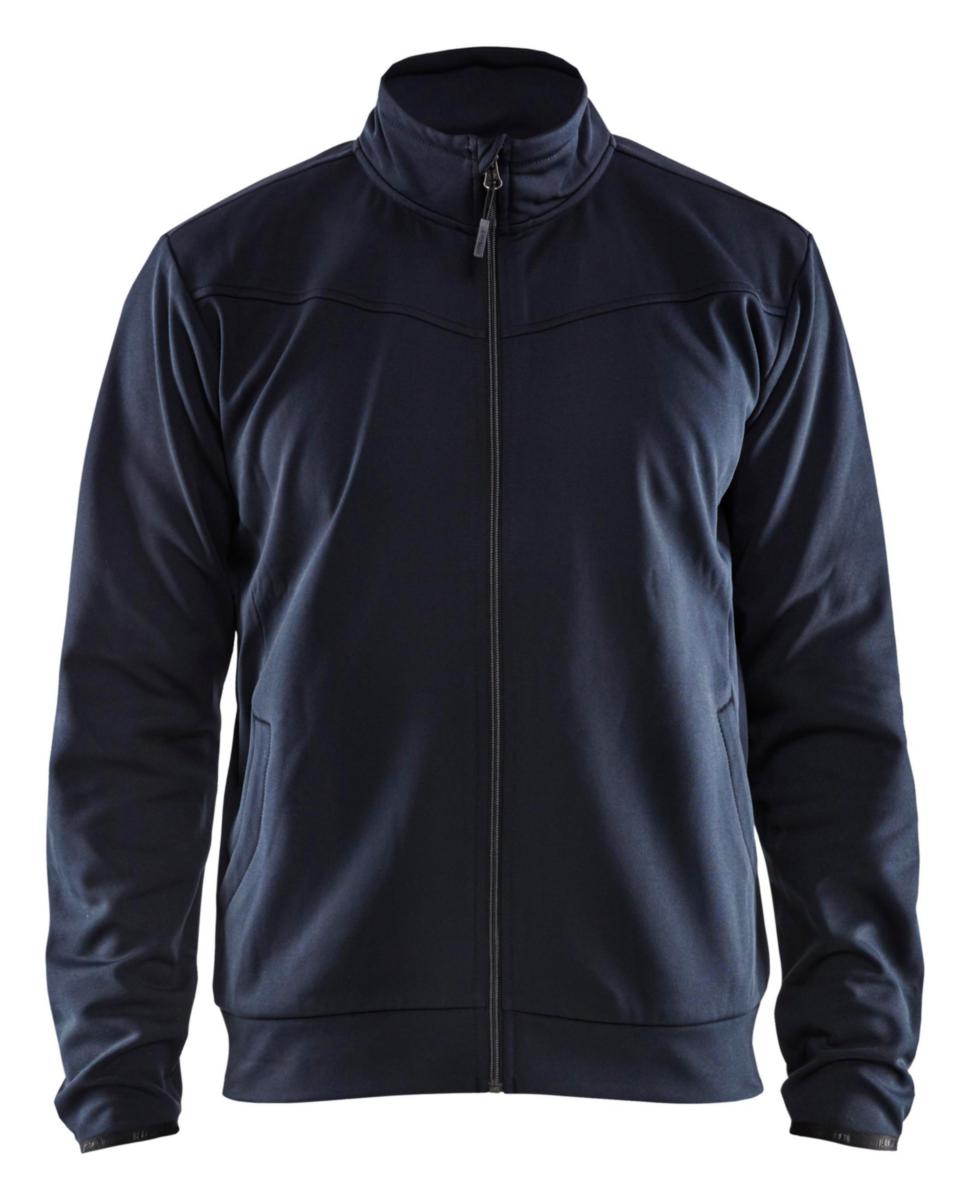 Tröja Blåkläder 3362-2526 - TRÖJA BLK 3362-2526 MARIN /SVART HELZIP 4XL