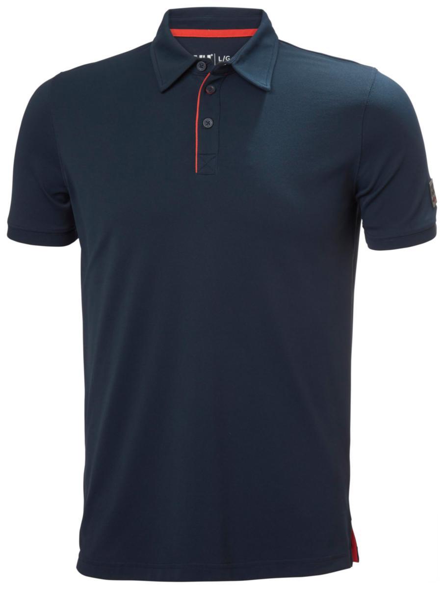 Pikétröja Helly Hansen Kensington 79248 - PIKETRÖJA HH 79248-951 MÖRKGRÅ TECH STL 4XL