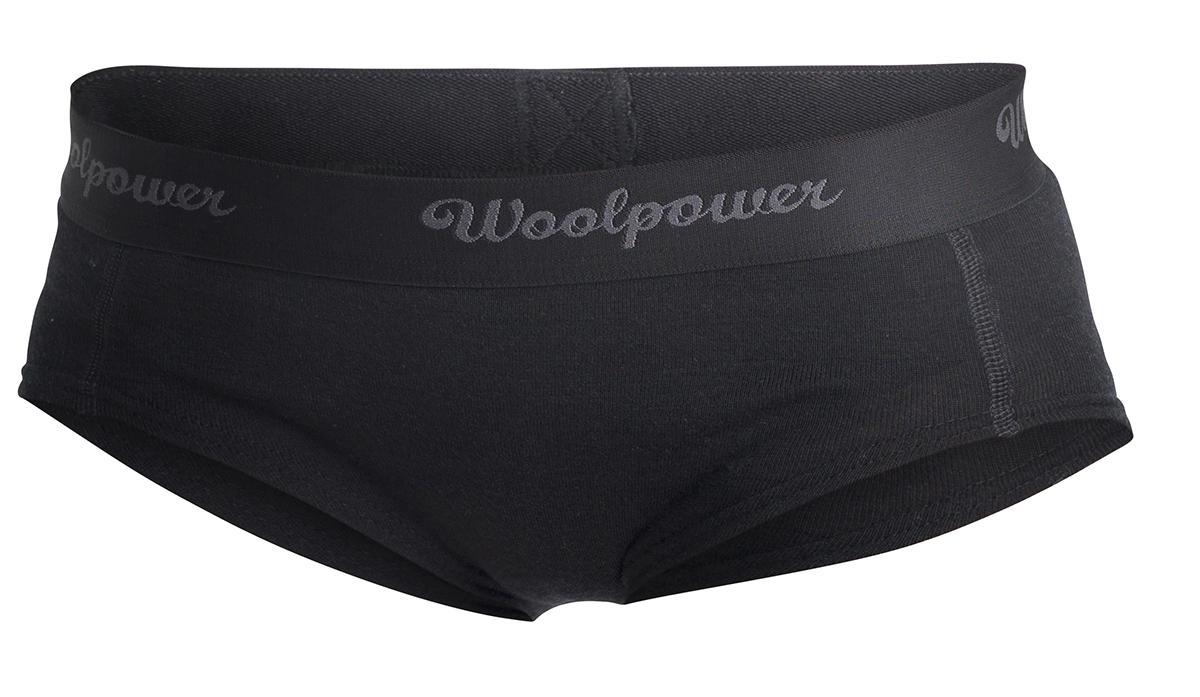 Hipster Woolpower 4301 Lite dam - HIPSTER WOOLPOWER 4301 LITE DAM SVART XXS