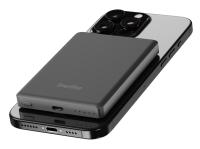 Powerbank, Qi2 + USB-C, magnetisk, 5000 mAh
