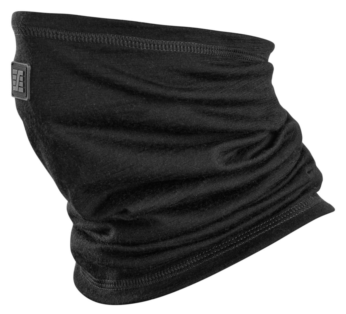 Halsskydd Snickers 9022 Merinoull - HALSSKYDD SNICKERS 9022 SVART MERINOULL ONE SIZE