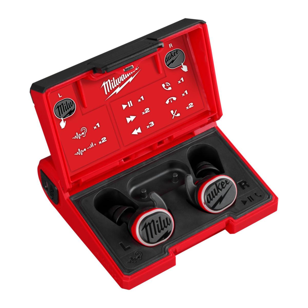 Hörselpropp Milwaukee L4RLEPB-301 - HÖRSELPROPPAR MILWAUKEE BLUETOOTH® L4 RLEPB-301