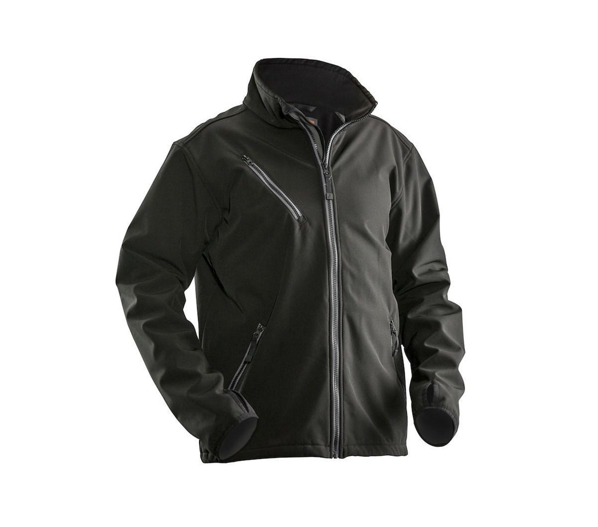 Softshelljacka Jobman 1201 - JACKA SOFTSHELL JOBMAN 1201 LIGHT SVART STL L