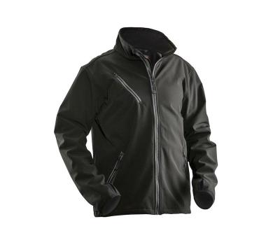 JACKA SOFTSHELL JOBMAN 1201 LIGHT SVART STL XS