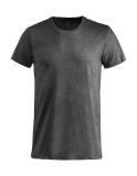 T-SHIRT CLIQUE  029030 BASIC-T BLAND 145g ANTRACIT STL XS